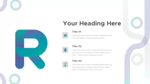 R alphabet presentation template