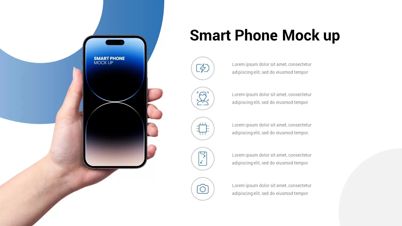 Smartphone Mockup Slide