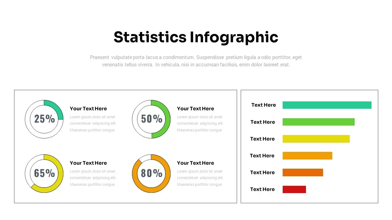 infographic template statistics