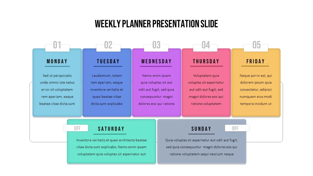 Weekly Planner Presentation Template