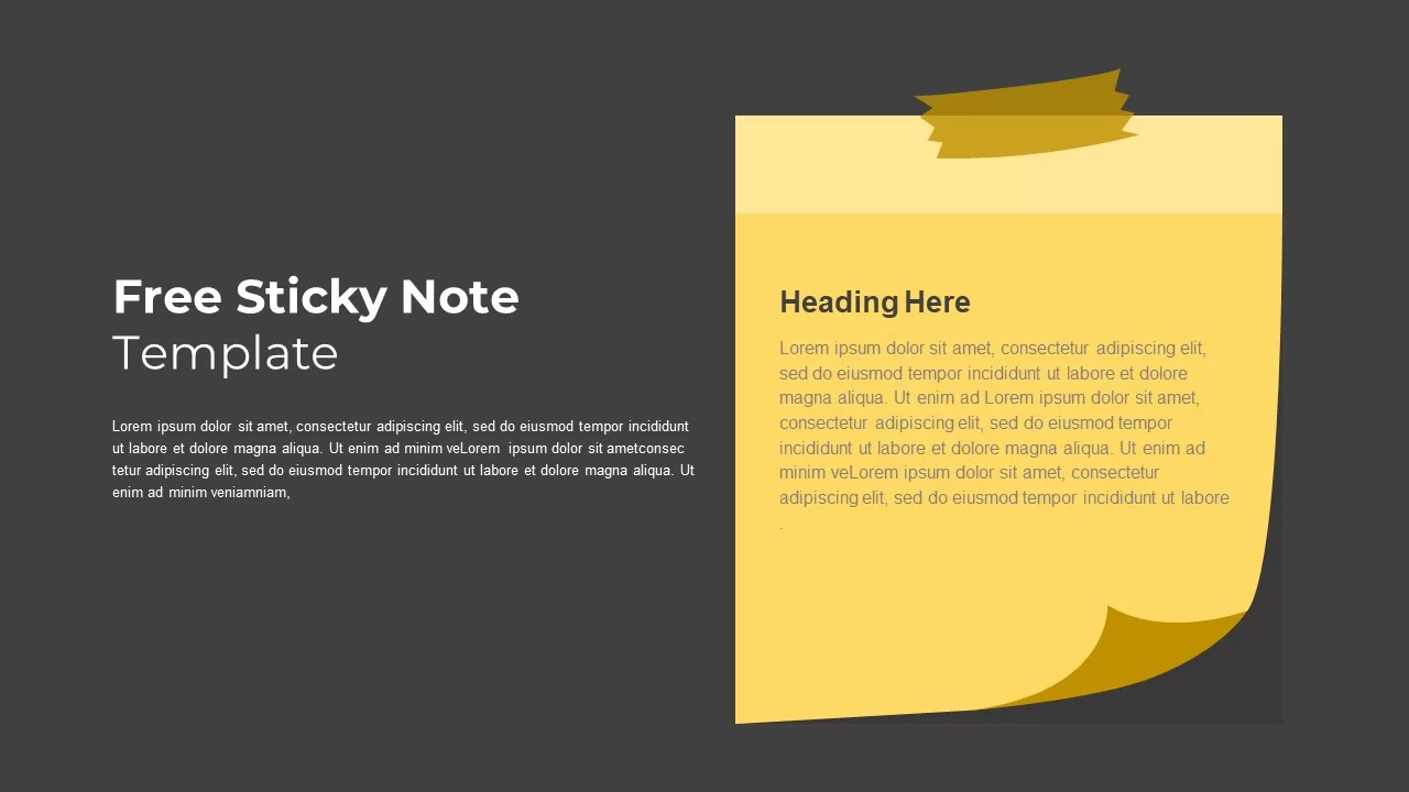 free sticky notes powerpoint templates4