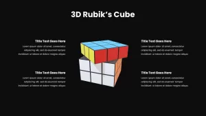 rubik&#039;s cube templaterubiks cube layout, 3d rubiks cube ppt, 3d rubiks cube powerpoint, 3d rubiks cube slide, 3d rubiks cube template