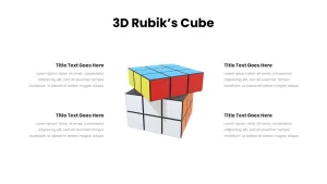 rubik&#039;s cube templaterubiks cube layout, 3d rubiks cube ppt, 3d rubiks cube powerpoint, 3d rubiks cube slide, 3d rubiks cube template