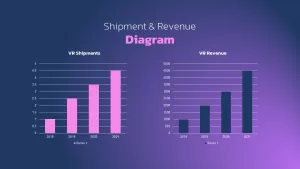 virtual reality infographics presentation template