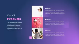 virtual reality products presentation template