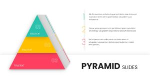 3 Stage Pyramid Slide PowerPoint Template