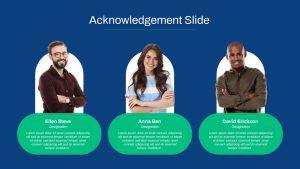 Acknowledgement Slides PowerPoint Template