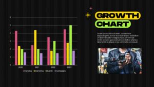 Creative Agency Growth Chart Presentation Template