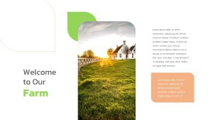 Farm PowerPoint template welcome