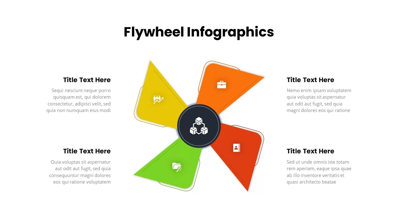 Flywheel Infographic Template