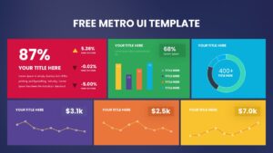 Free Metro UI Dashboard Template