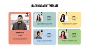 Leader Board Template for PowerPoint