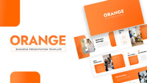 Orange Business Presentation Template