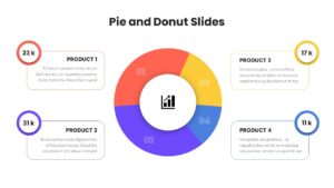 Pie And Donut Slide PowerPoint Template