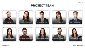 Project Team Presentation Template