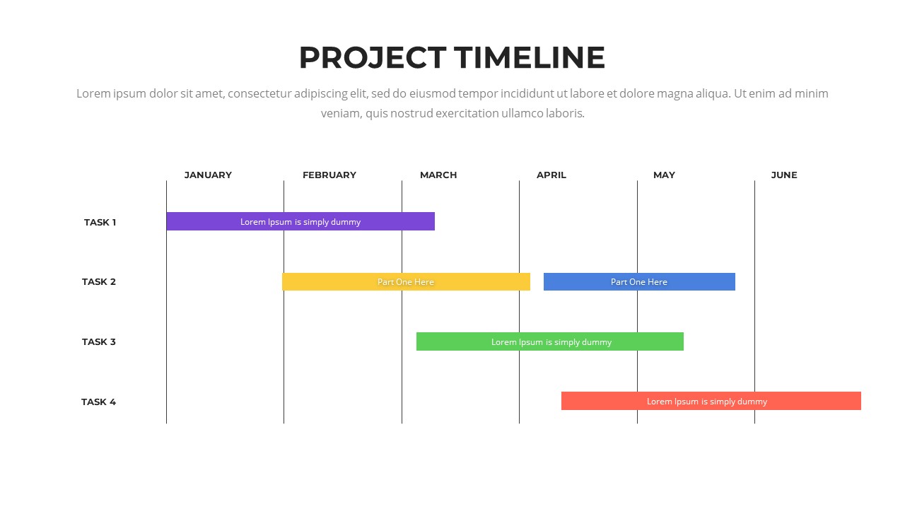 Project Timeline Presentation Template