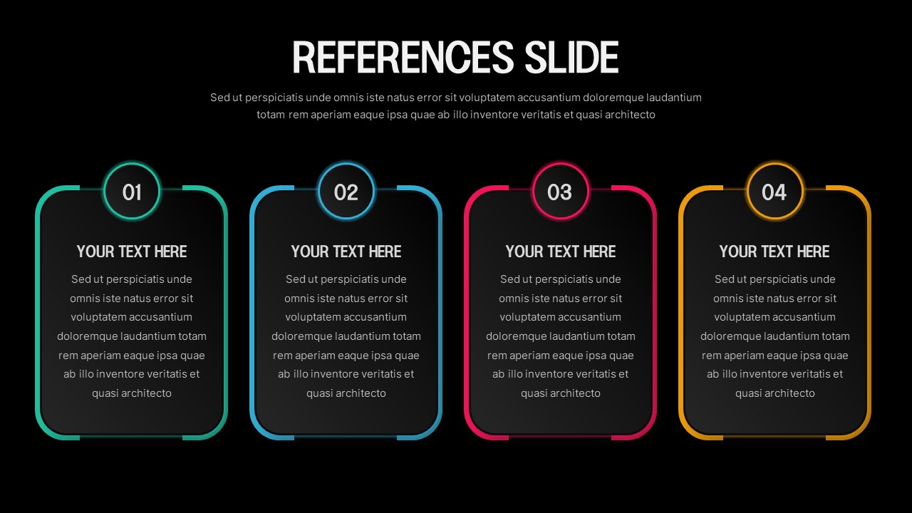reference page presentation
