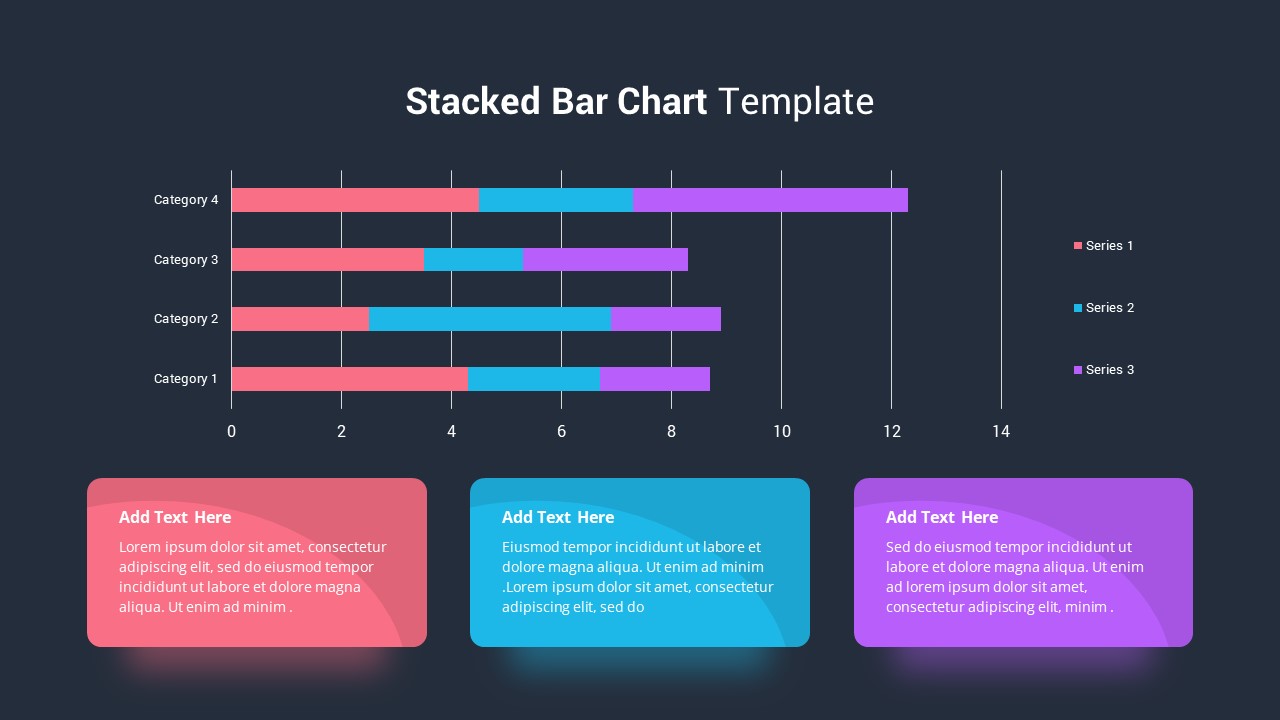Stacked Bar Chart Template SlideBazaar
