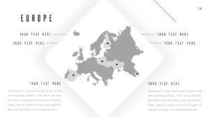 pitch deck europe map slide