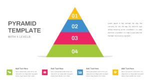 4 Level Pyramid PowerPoint Template