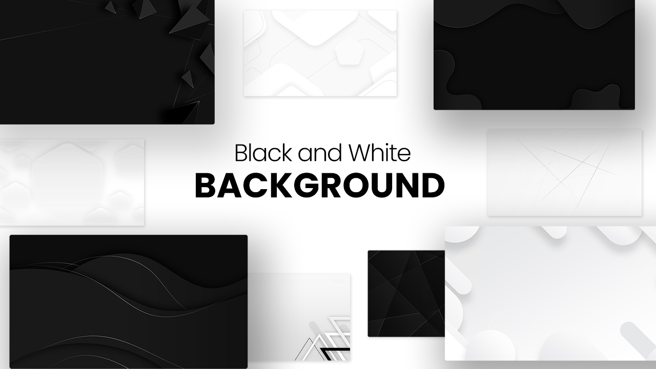 black powerpoint template