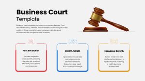 Business Court Template For PowerPoint Featured image