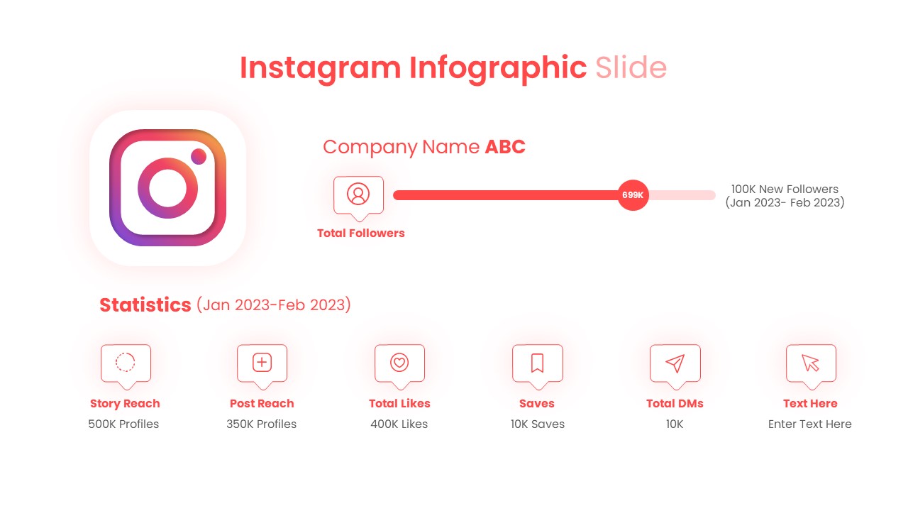 Instagram Infographic Slide