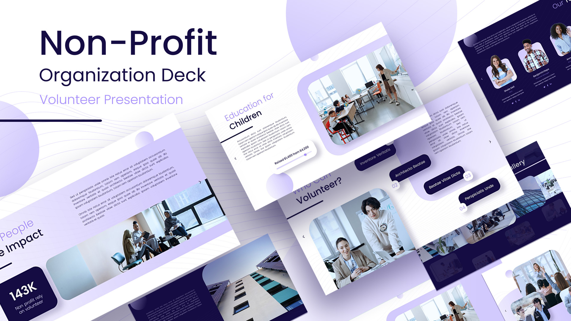 Non Profit Organization Presentation Template