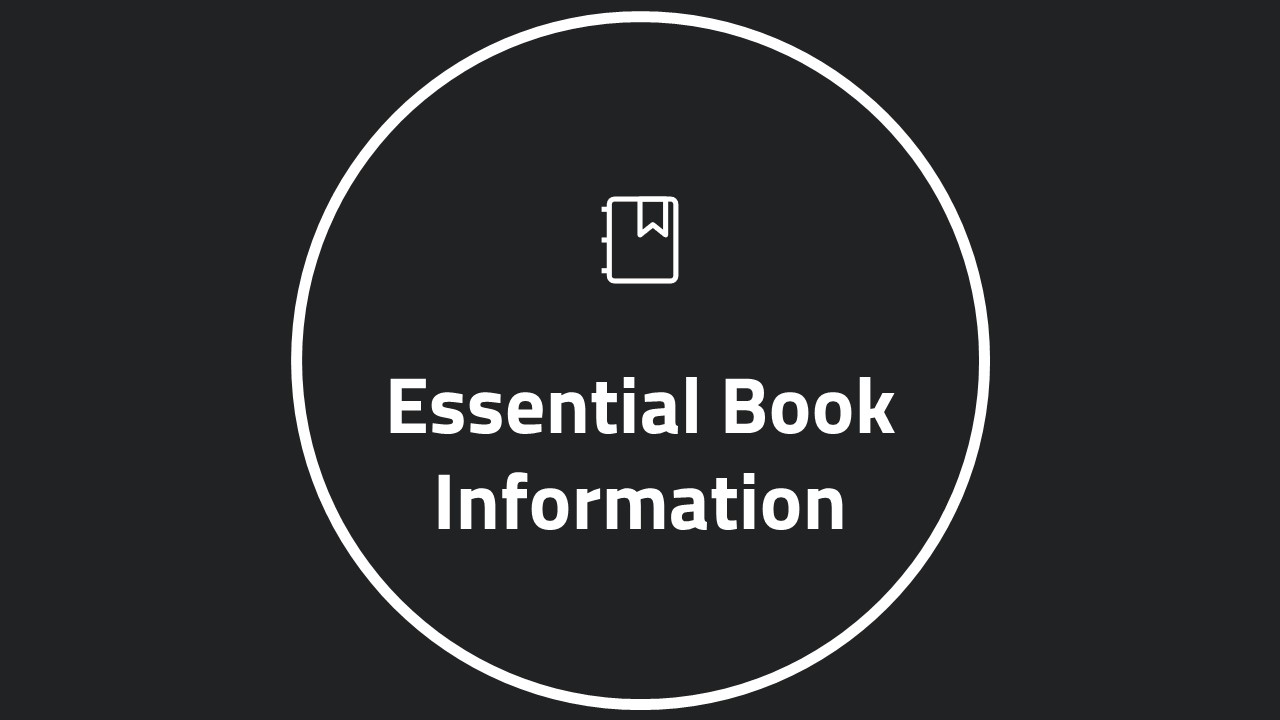 Prezi Style Book Information PowerPoint Template