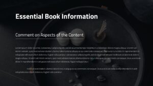 Prezi Style Book Information PowerPoint Template5