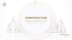 Prezi Style Construction Sales Pitch Deck