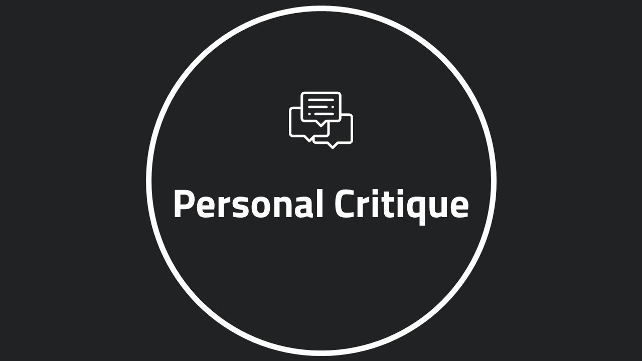 Prezi Style Personal Critique PowerPoint Template