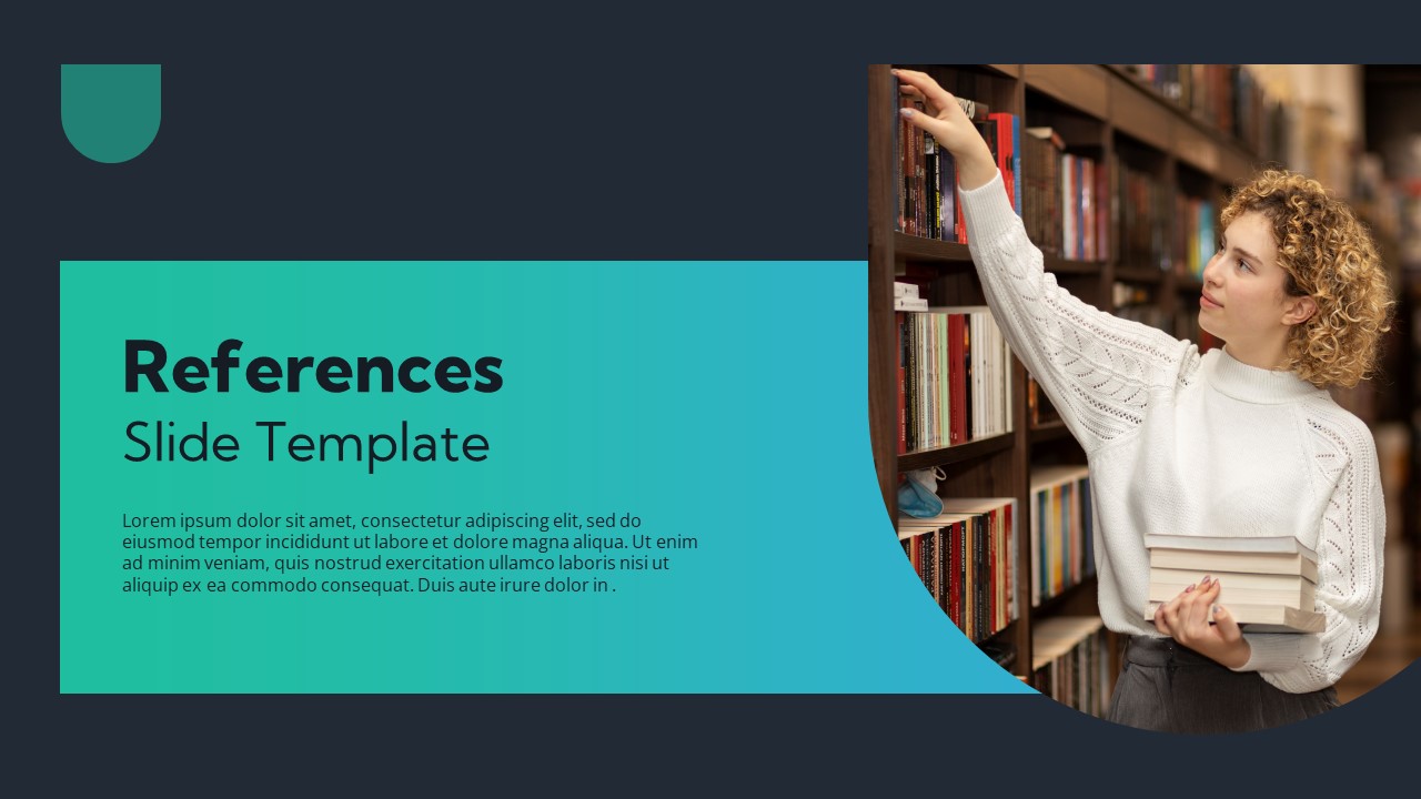 references in ppt presentation