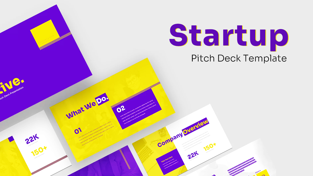 Startup pitch deck