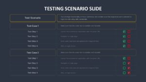 Testing Scenario PowerPoint Templates