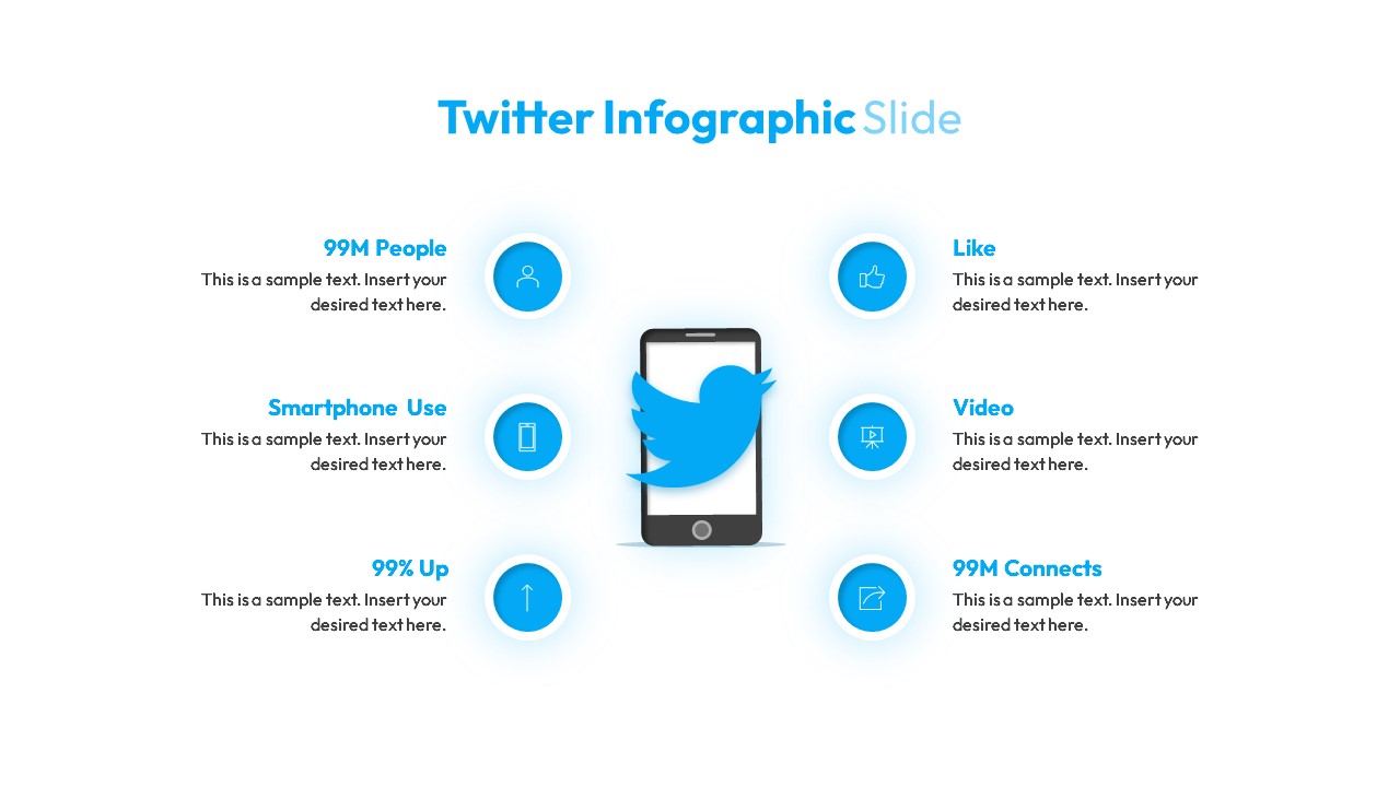 Twitter Infographic Slide