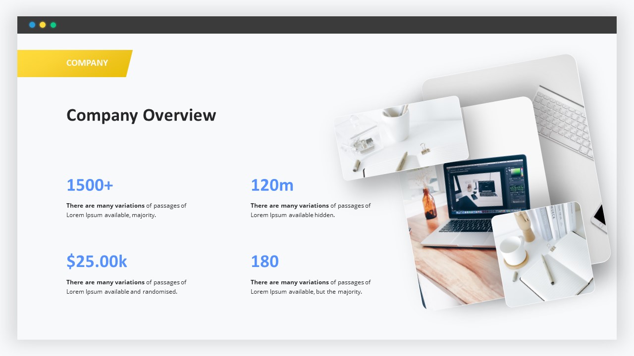 Mac style PowerPoint Template Slidebazaar