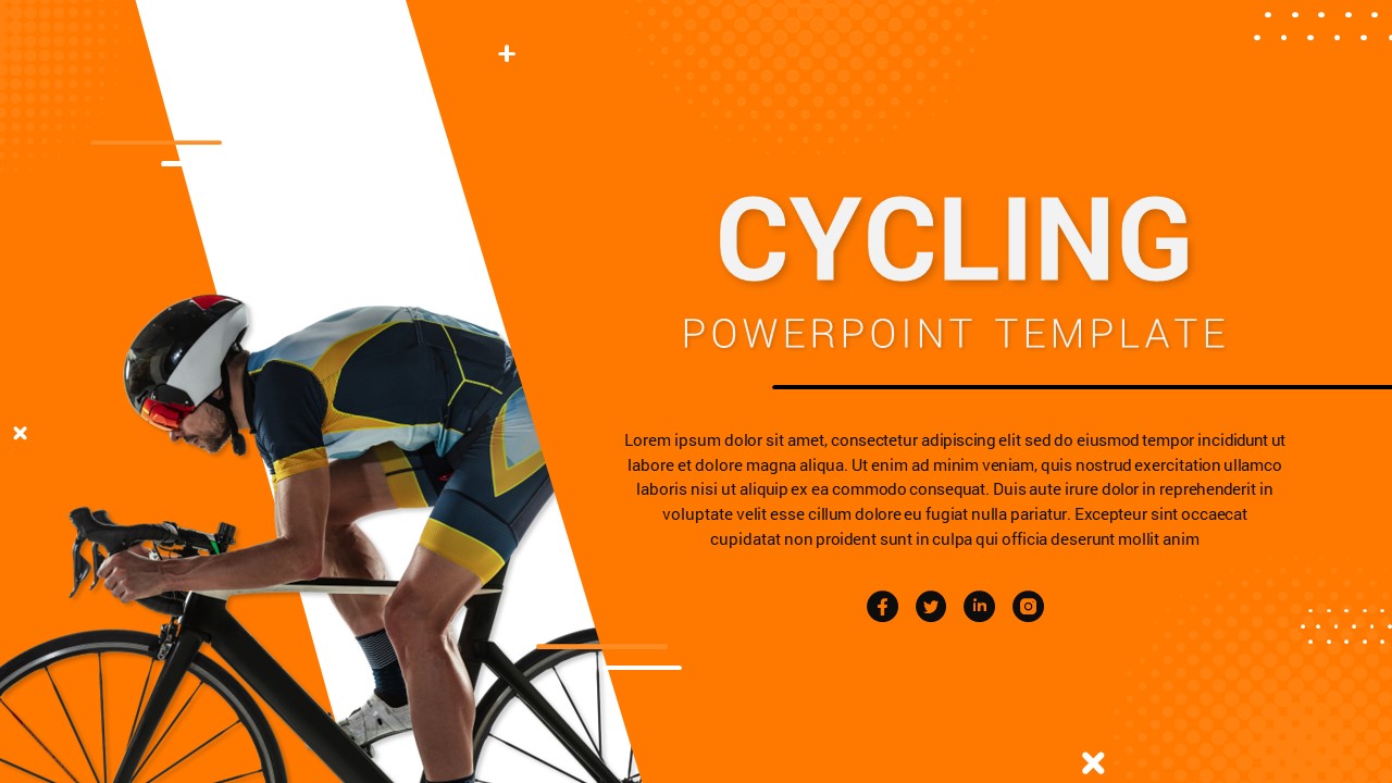 Cycling PowerPoint Template