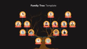 Family Tree Infographic Slide