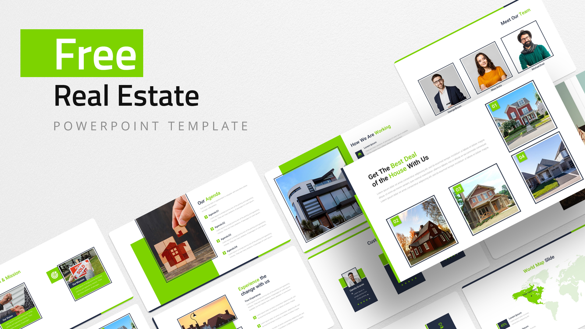 Free Real Estate PowerPoint Template