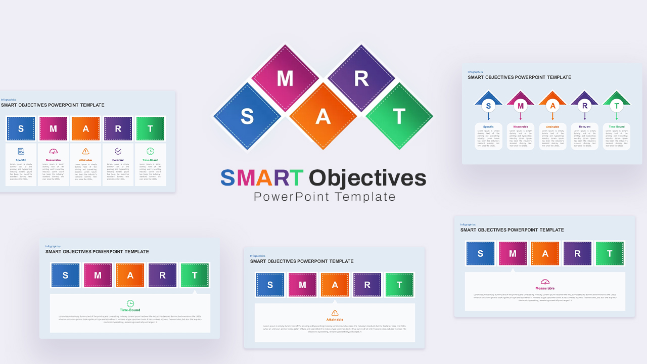 SMART Objectives PowerPoint Template