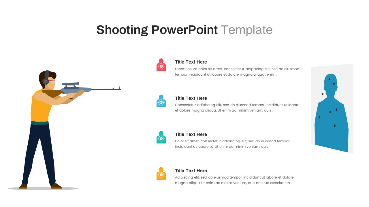 Shooting PowerPoint Template