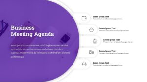 meeting agenda template slide