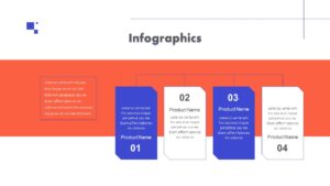 Blue And Orange Infographics PowerPoint Presentation Template