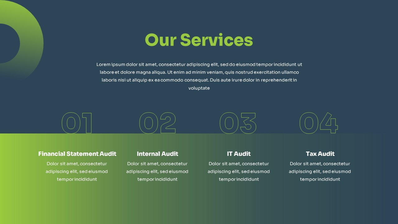 Financial Auditing Service Presentation Template9