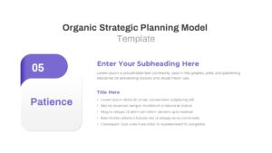 Organic Strategic Planning Model PowerPoint Template6