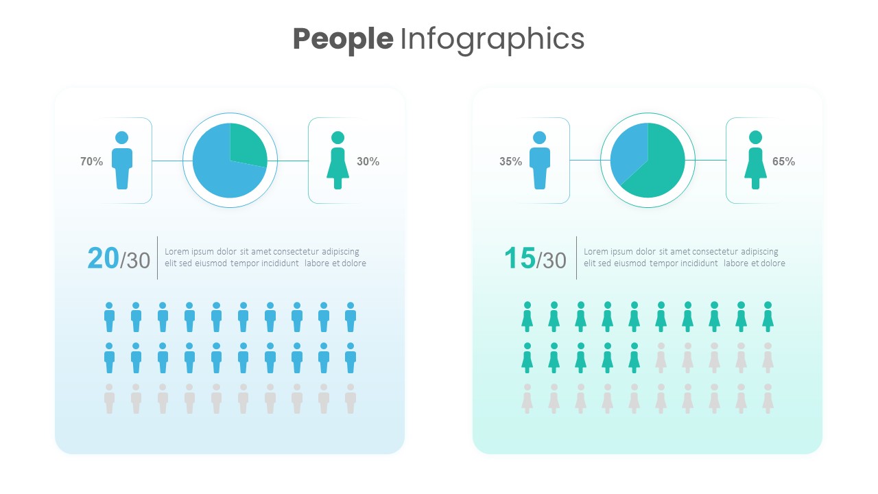 People Infographic PowerPoint Template