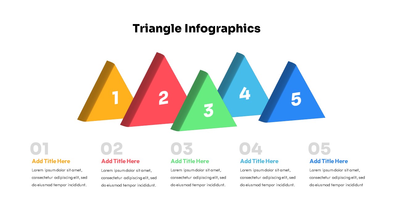 Triangle Infographics Slide Templates6