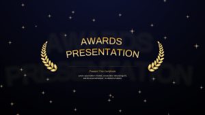 Awards Ceremony presentation Template