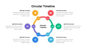 Circular Timeline PPT Template